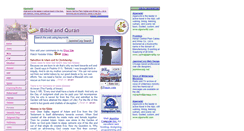 Desktop Screenshot of bibleandquran.com