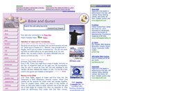 Desktop Screenshot of bibleandquran.org